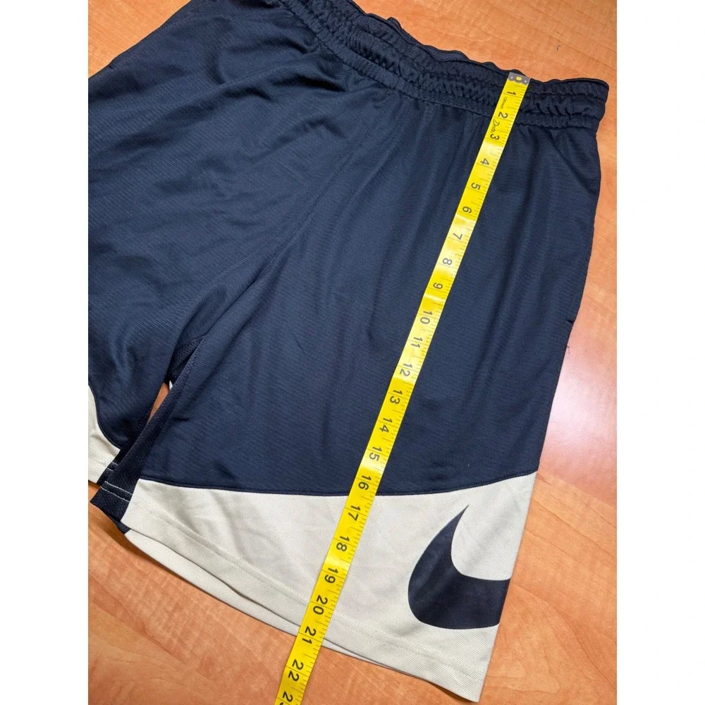 Nike Purdue Boilermakers Dri-FIT Basketball Shorts Navy Cream Mens Large L